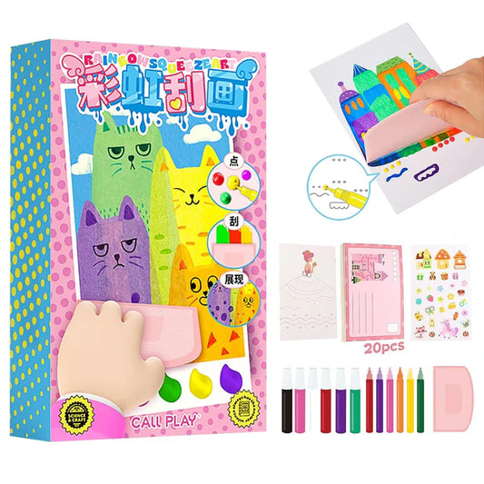 Art Squeegee Kit | Mess-Free Painting | Boosts Creativity