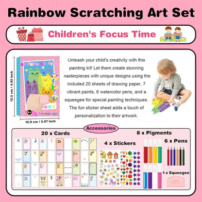 Art Squeegee Kit | Mess-Free Painting | Boosts Creativity