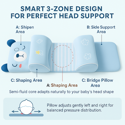 Velora™ Baby Head Shaping Pillow